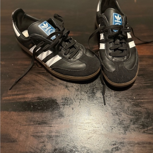 Adidas Kids Samba OG Black Sneakers - Picture 1 of 5